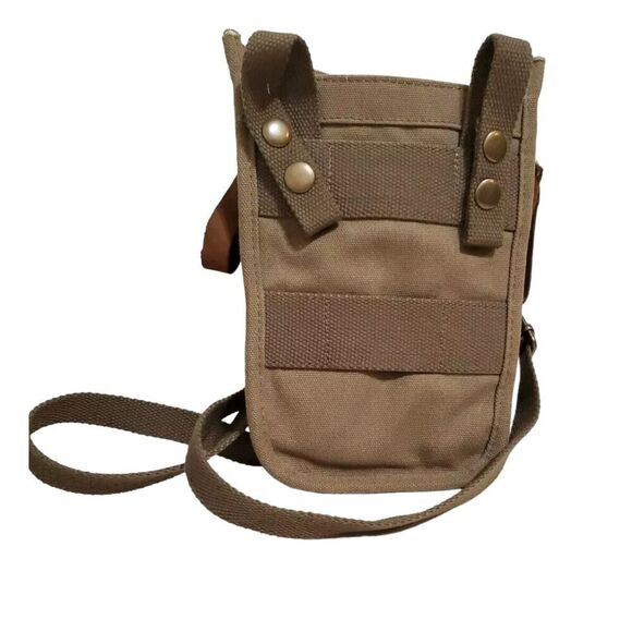 Selina Vaughan Studios Canvas Crossbody Bag Small Seed Bag Gorpcore Nature - Picture 5 of 7